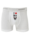 I Heart My Boston Terrier Boxer Briefs-Boxer Briefs-TooLoud-White-Small-Davson Sales