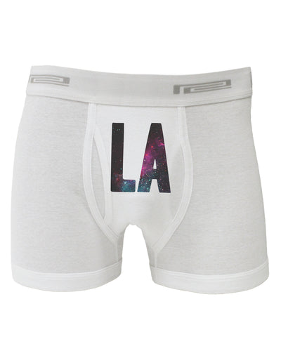 LA Outer Space Desgin Boxer Briefs-Boxer Briefs-TooLoud-White-Small-Davson Sales