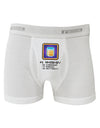 Pixel Whiskey Item Boxer Briefs-Boxer Briefs-TooLoud-White-Small-Davson Sales