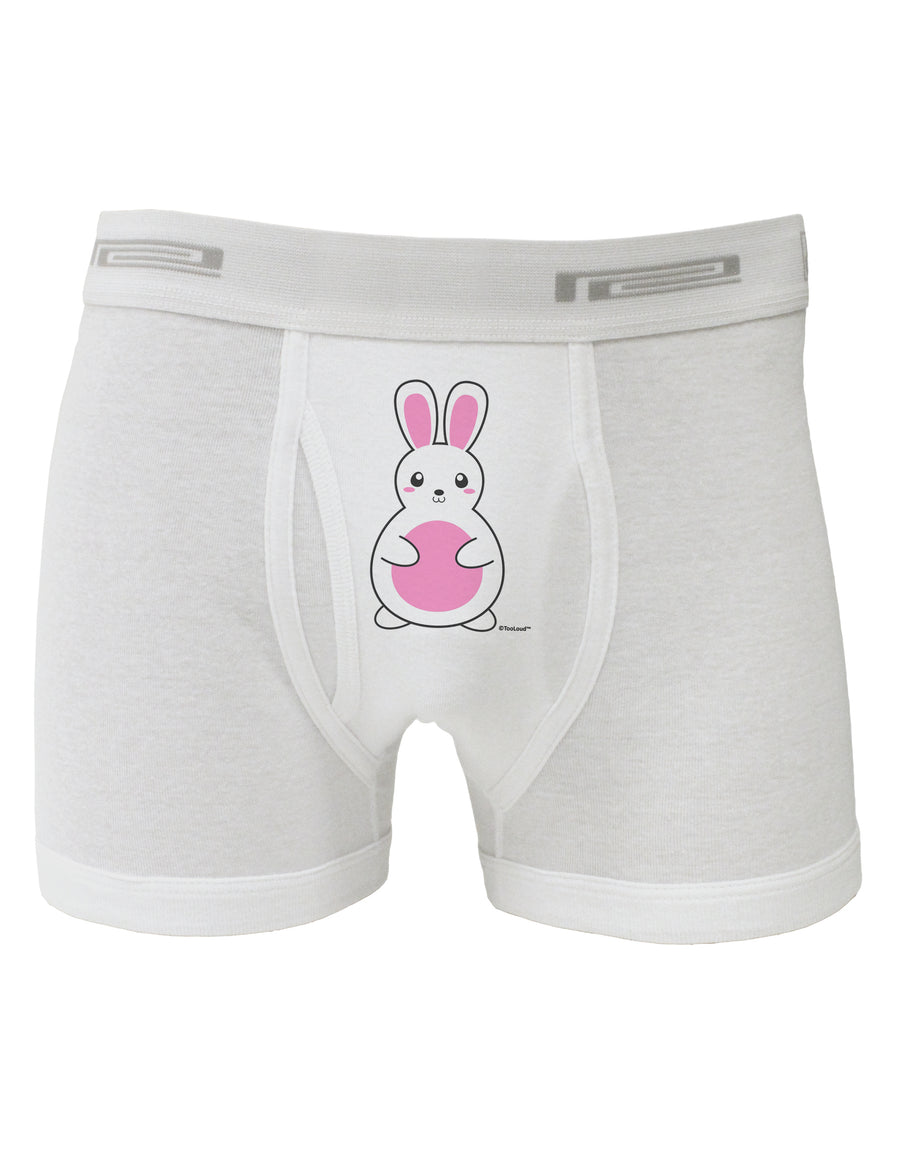 Cute Easter Bunny - Pink Boxer Briefs by TooLoud-Boxer Briefs-TooLoud-White-Small-Davson Sales