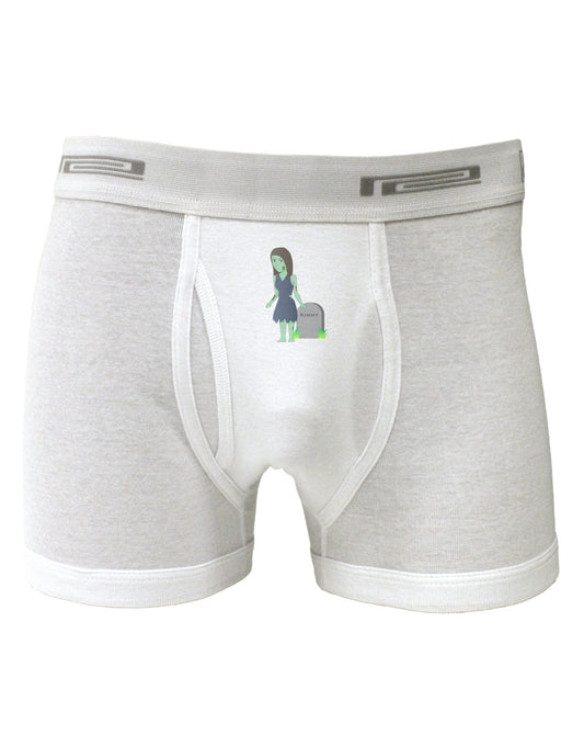 Kimmy the Zombie Girl Boxer Briefs-Boxer Briefs-TooLoud-White-Small-Davson Sales