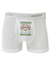 Merry Christmas Ugly Christmas Sweater Boxer Briefs-Boxer Briefs-TooLoud-White-Small-Davson Sales