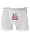 Eat Sleep Rave Repeat Color Boxer Briefs by TooLoud-Boxer Briefs-TooLoud-White-Small-Davson Sales