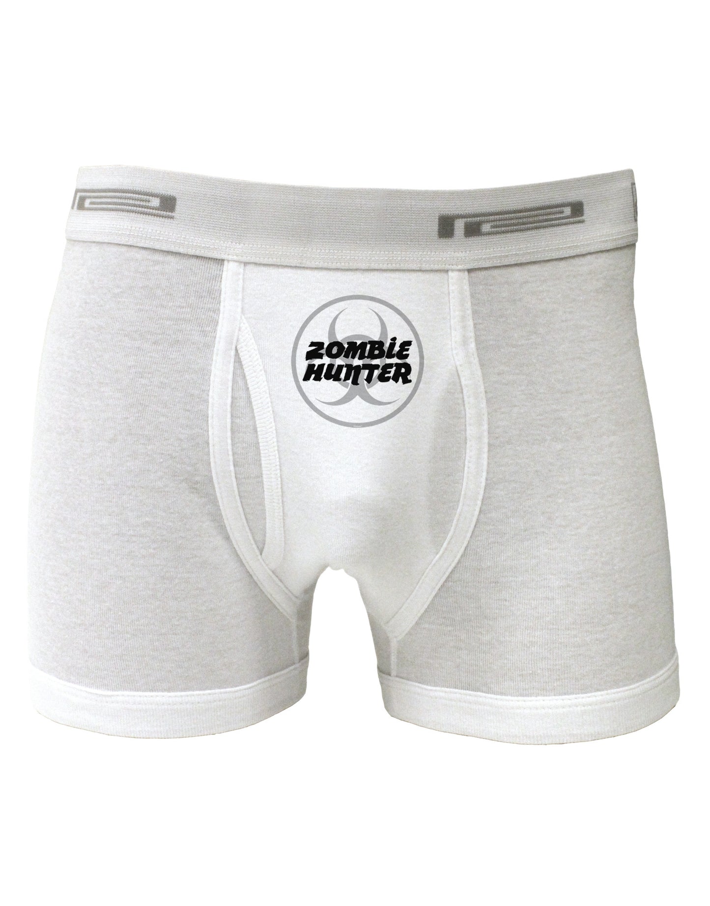 Zombie Hunter - Zombie Apocalypse Boxer Briefs-Boxer Briefs-TooLoud-White-Small-Davson Sales