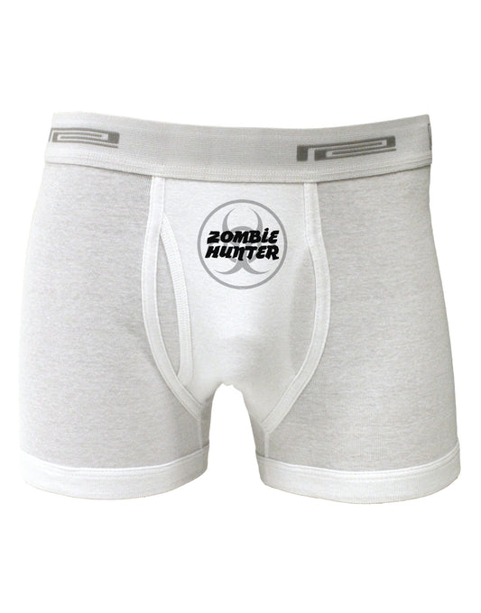 Zombie Hunter - Zombie Apocalypse Boxer Briefs-Boxer Briefs-TooLoud-White-Small-Davson Sales