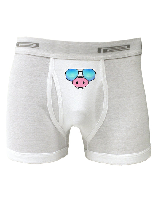 Kyu-T Face - Oinkz Cool Sunglasses Boxer Briefs-Boxer Briefs-TooLoud-White-Small-Davson Sales
