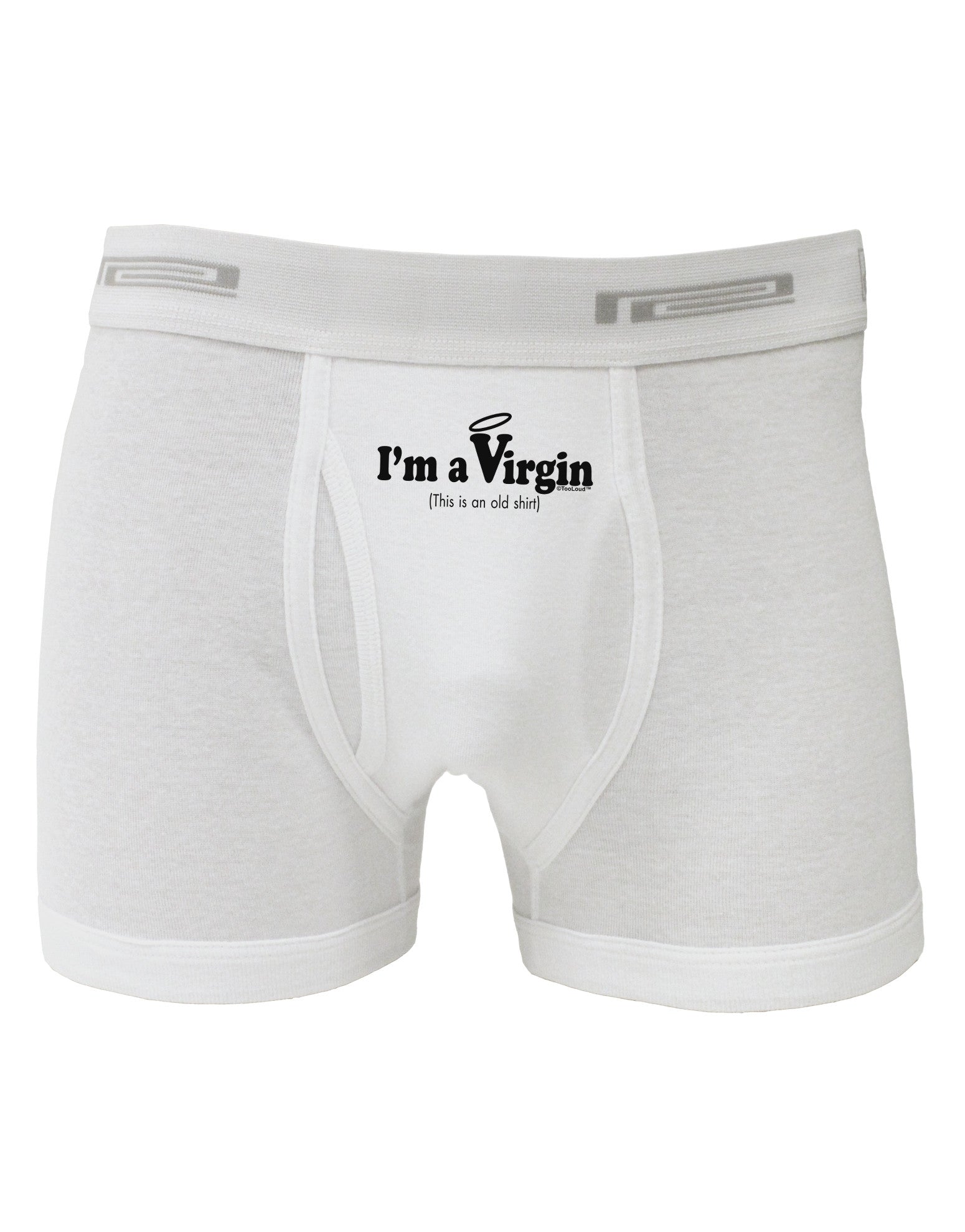 I'm a Virgin - Humor Boxer Briefs by TooLoud-Boxer Briefs-TooLoud-White-Small-Davson Sales