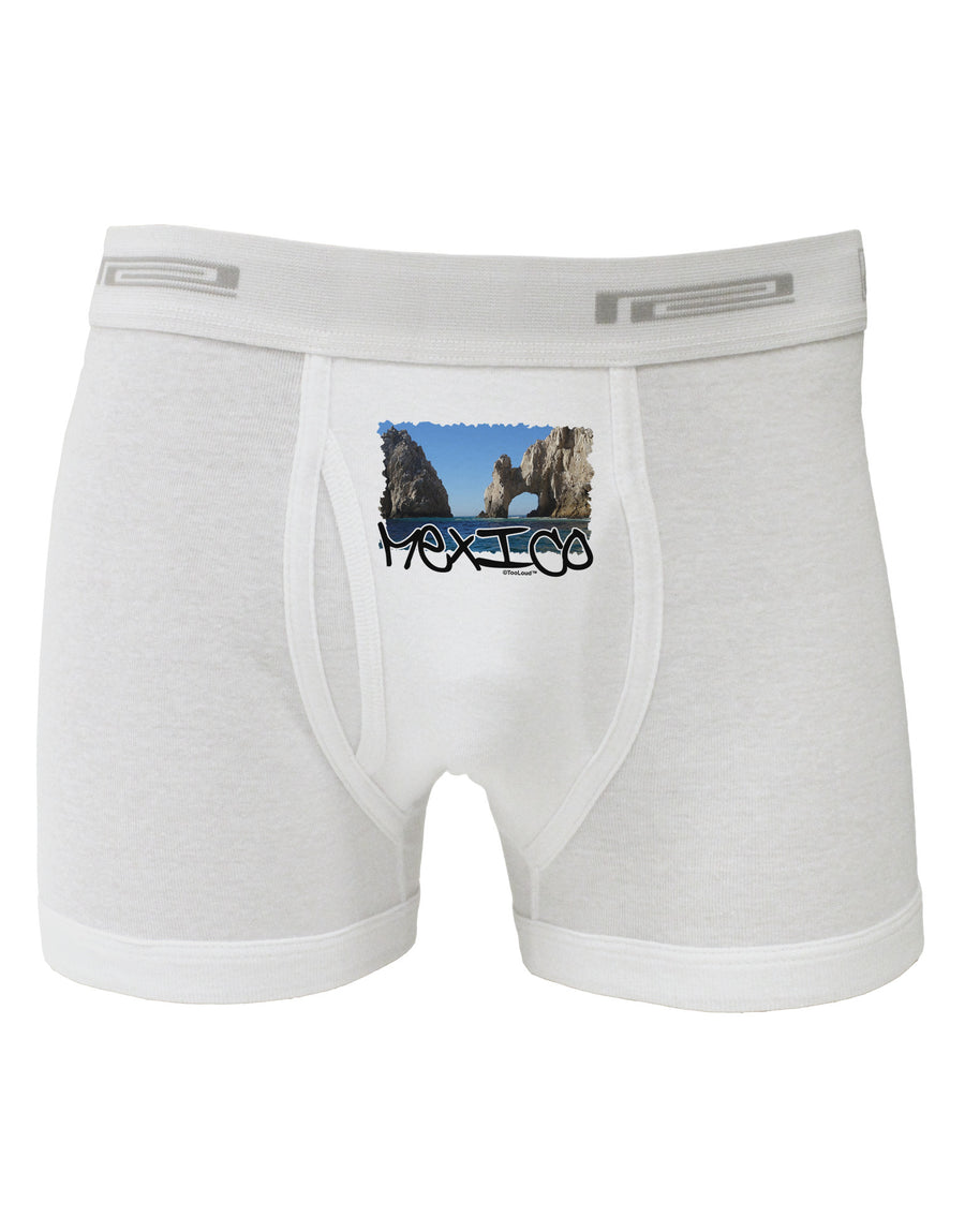 Mexico - Islands Cut-out Boxer Briefs-Boxer Briefs-TooLoud-White-Small-Davson Sales