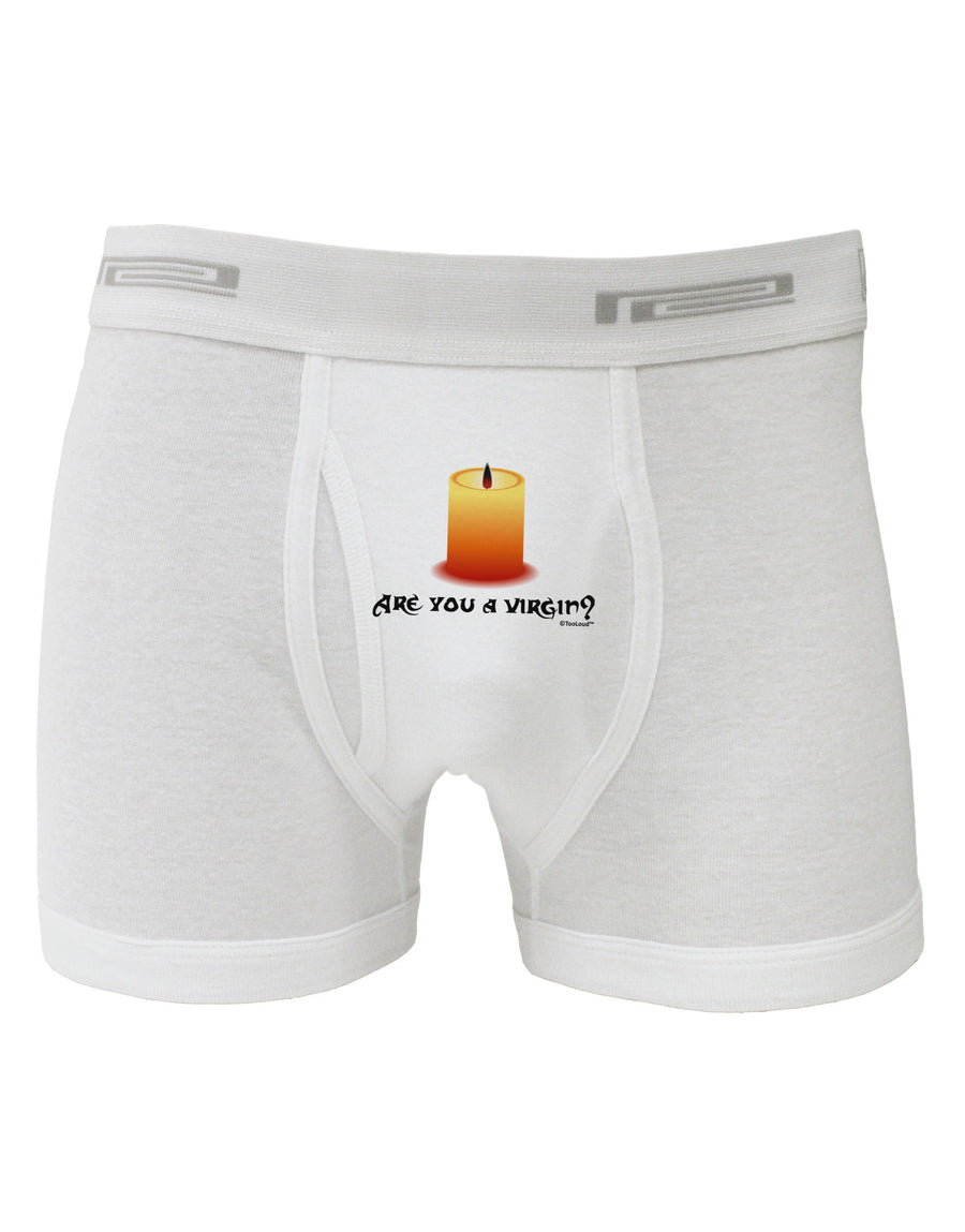 Are You A Virgin - Black Flame Candle Boxer Briefs by TooLoud-Boxer Briefs-TooLoud-White-Small-Davson Sales