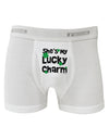 She's My Lucky Charm - Matching Couples Design Boxer Briefs by TooLoud-Boxer Briefs-TooLoud-White-Small-Davson Sales