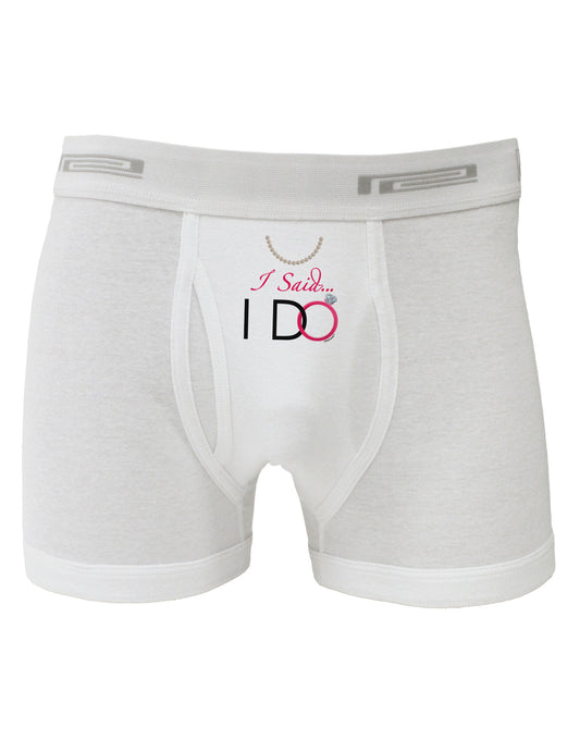 I Said I Do - Bride Boxer Briefs-Boxer Briefs-TooLoud-White-Small-Davson Sales
