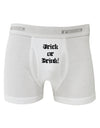 Trick or Drink - Halloween Funny Boxer Briefs-Boxer Briefs-TooLoud-White-Small-Davson Sales