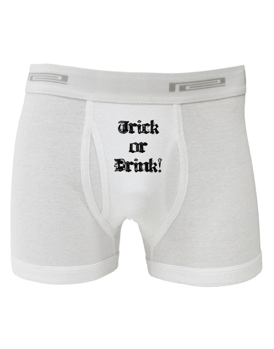 Trick or Drink - Halloween Funny Boxer Briefs-Boxer Briefs-TooLoud-White-Small-Davson Sales