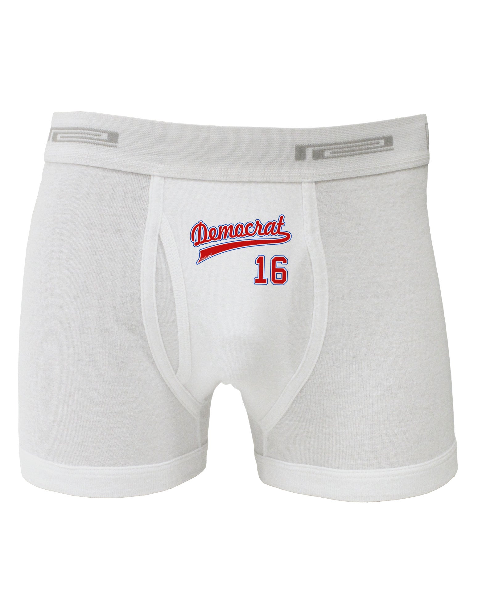 Democrat Jersey 16 Boxer Briefs-Boxer Briefs-TooLoud-White-Small-Davson Sales