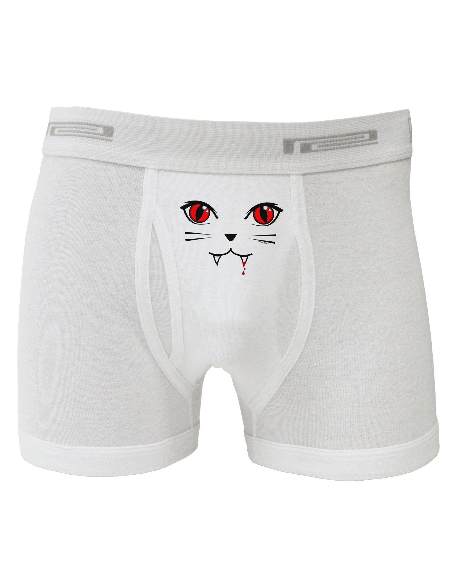Vamp Kitty Boxer Briefs-Boxer Briefs-TooLoud-White-Small-Davson Sales