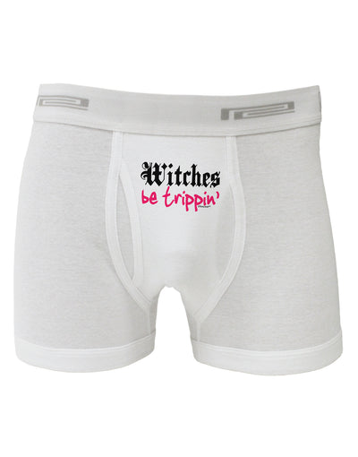 TooLoud Witches Be Trippin Boxer Briefs-Boxer Briefs-TooLoud-White-Small-Davson Sales