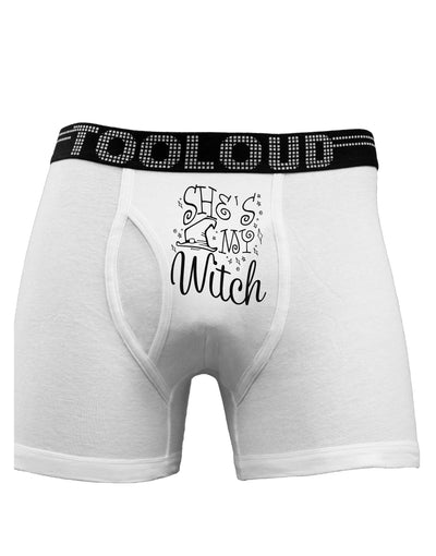 She's My Witch Boxer Briefs-Boxer Briefs-TooLoud-White-Small-Davson Sales