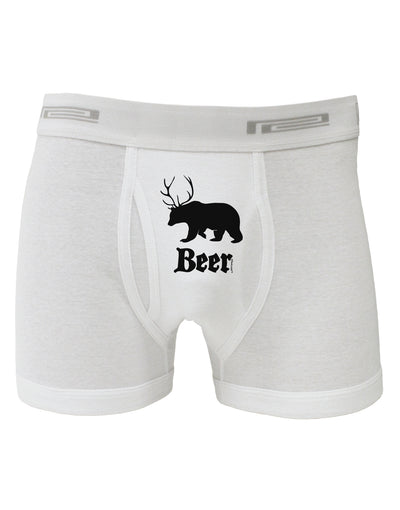 Beer Animal Boxer Briefs-Boxer Briefs-TooLoud-White-Small-Davson Sales