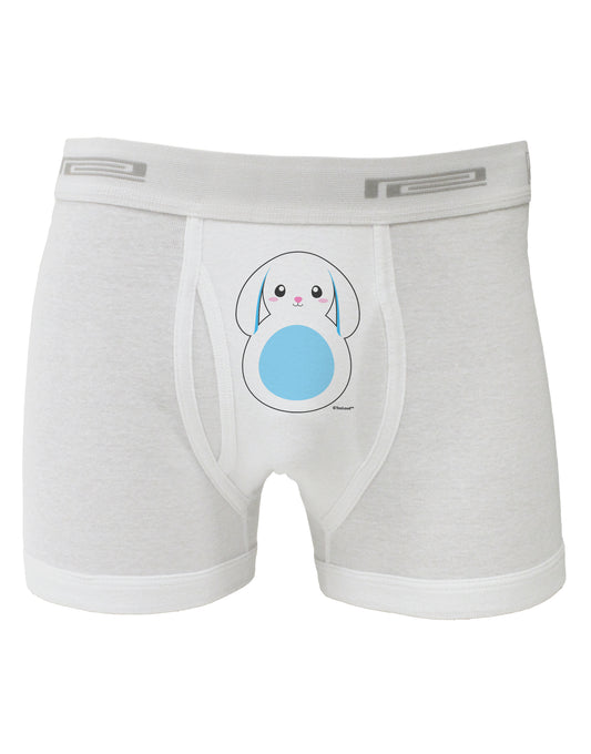 Cute Bunny with Floppy Ears - Blue Boxer Briefs by TooLoud-Boxer Briefs-TooLoud-White-Small-Davson Sales