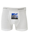 Bighorn Ram Text Boxer Briefs-Boxer Briefs-TooLoud-White-Small-Davson Sales