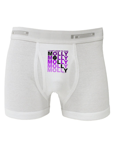 Find Molly Purple Boxer Briefs-Boxer Briefs-TooLoud-White-Small-Davson Sales