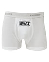 SWAT Team Logo - Text Boxer Briefs by TooLoud-Boxer Briefs-TooLoud-White-Small-Davson Sales