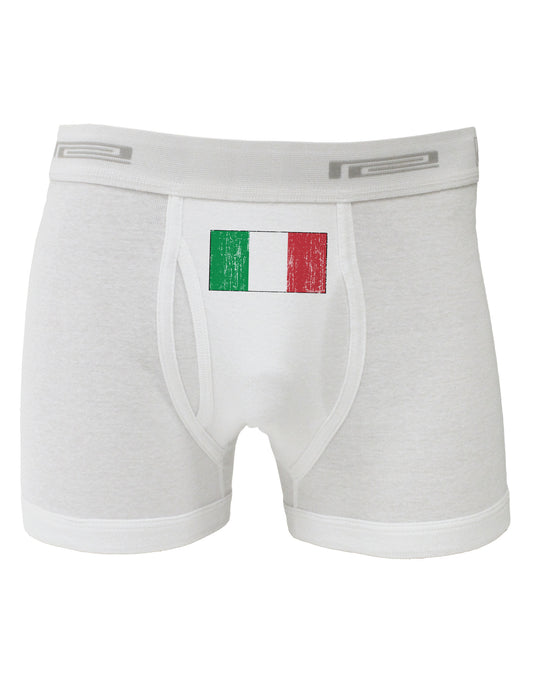 Italian Flag - Distressed Boxer Briefs by TooLoud-Boxer Briefs-TooLoud-White-Small-Davson Sales