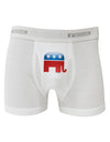 Republican Bubble Symbol Boxer Briefs-Boxer Briefs-TooLoud-White-Small-Davson Sales