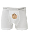 Cute Matching Milk and Cookie Design - Cookie Boxer Briefs by TooLoud-Boxer Briefs-TooLoud-White-Small-Davson Sales