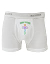 Happy Easter Egg Cross Faux Applique Boxer Briefs-Boxer Briefs-TooLoud-White-Small-Davson Sales