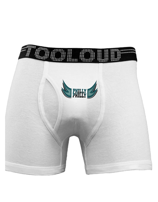 Philly Philly Funny Beer Drinking Boxer Briefs by TooLoud-Boxer Briefs-TooLoud-White-Small-Davson Sales