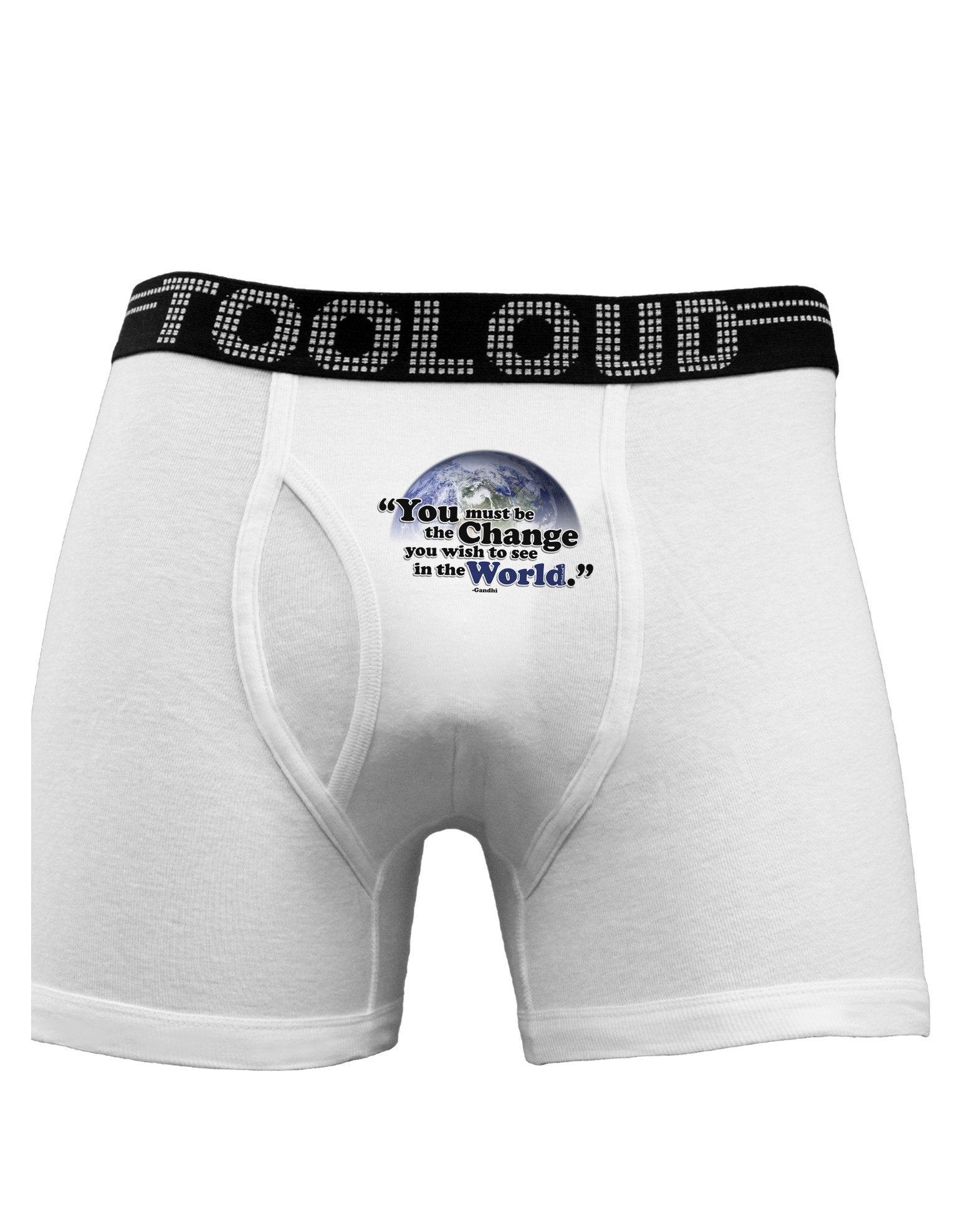 Change In The World Gandhi Boxer Briefs-Boxer Briefs-TooLoud-White-XXX-Large-Davson Sales