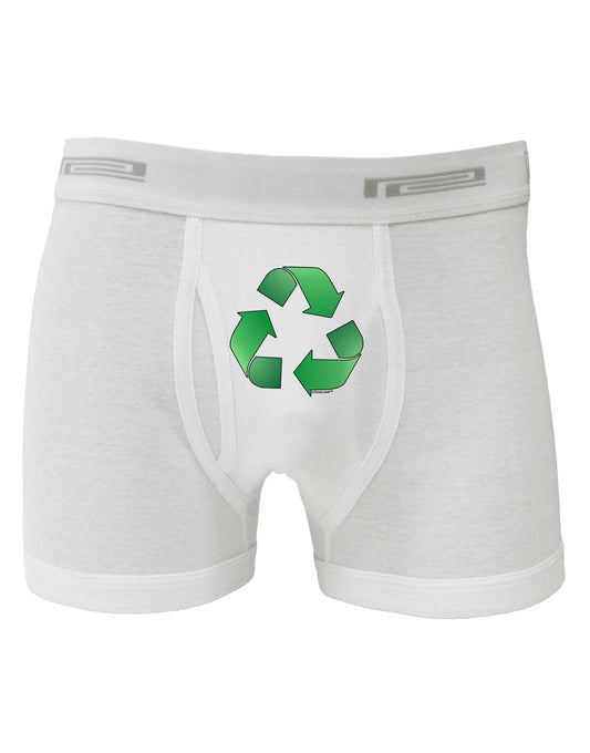Recycle Green Boxer Briefs by TooLoud-Boxer Briefs-TooLoud-White-Small-Davson Sales