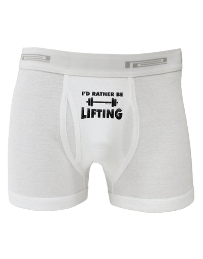 I'd Rather Be Lifting Boxer Briefs-Boxer Briefs-TooLoud-White-Small-Davson Sales