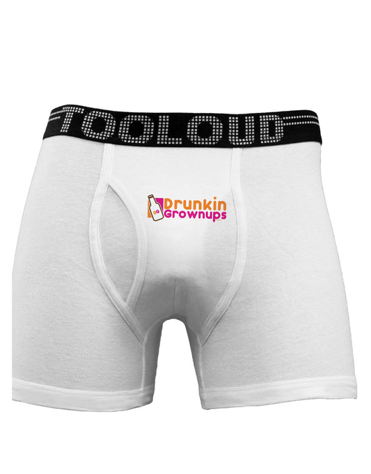 Drunken Grown ups Funny Drinking Boxer Briefs by TooLoud-Boxer Briefs-TooLoud-White-Small-Davson Sales