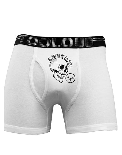 Me Muero De La Risa Skull Boxer Briefs-Boxer Briefs-TooLoud-White-Small-Davson Sales