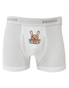 Cute Bunny with Eggs Boxer Briefs-Boxer Briefs-TooLoud-White-Small-Davson Sales