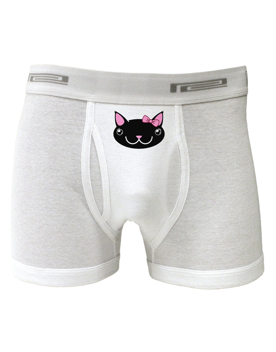 Kyu-T Head - Night Kawaia the Cute Girl Critter Boxer Briefs-Boxer Briefs-TooLoud-White-Small-Davson Sales