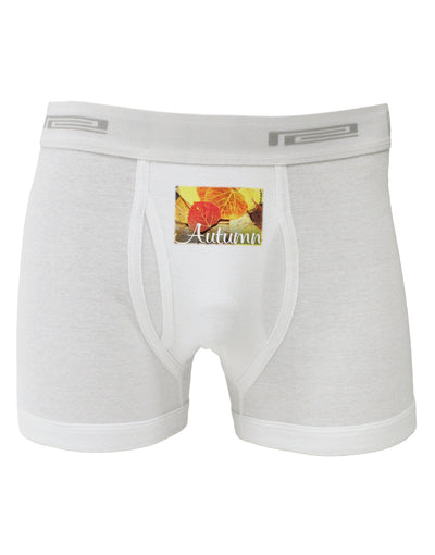 Colorado - Autumn Text Boxer Briefs-Boxer Briefs-TooLoud-White-Small-Davson Sales