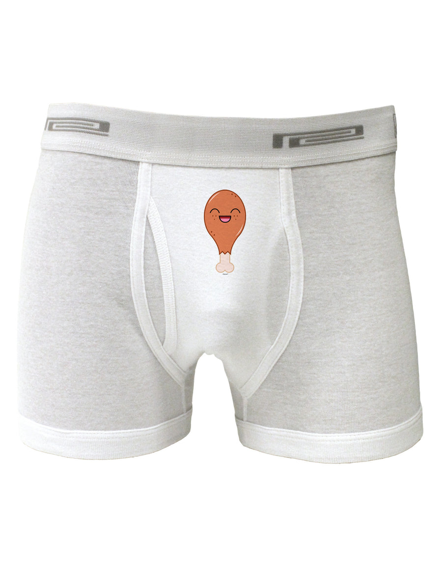 Chicken Leg Boxer Briefs-Boxer Briefs-TooLoud-White-Small-Davson Sales