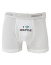 Distressed I Heart Seattle - Heart Flag Boxer Briefs by TooLoud-Boxer Briefs-TooLoud-White-Small-Davson Sales