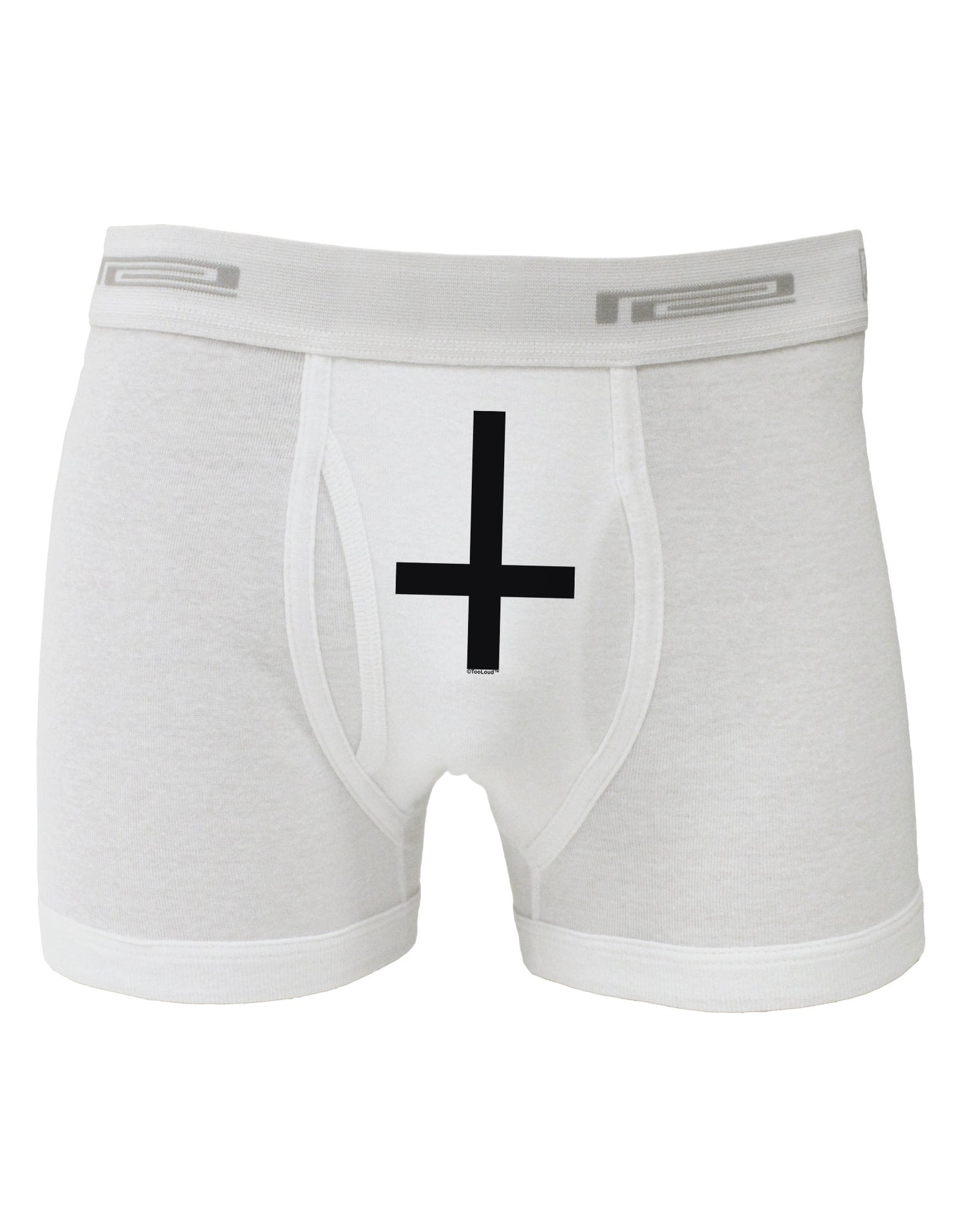 Inverted Cross Boxer Briefs-Boxer Briefs-TooLoud-White-Small-Davson Sales
