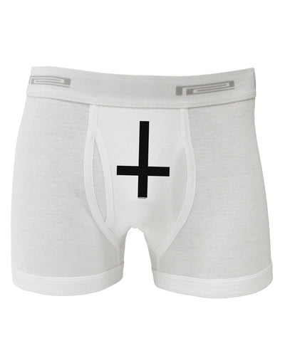 Inverted Cross Boxer Briefs-Boxer Briefs-TooLoud-White-Small-Davson Sales