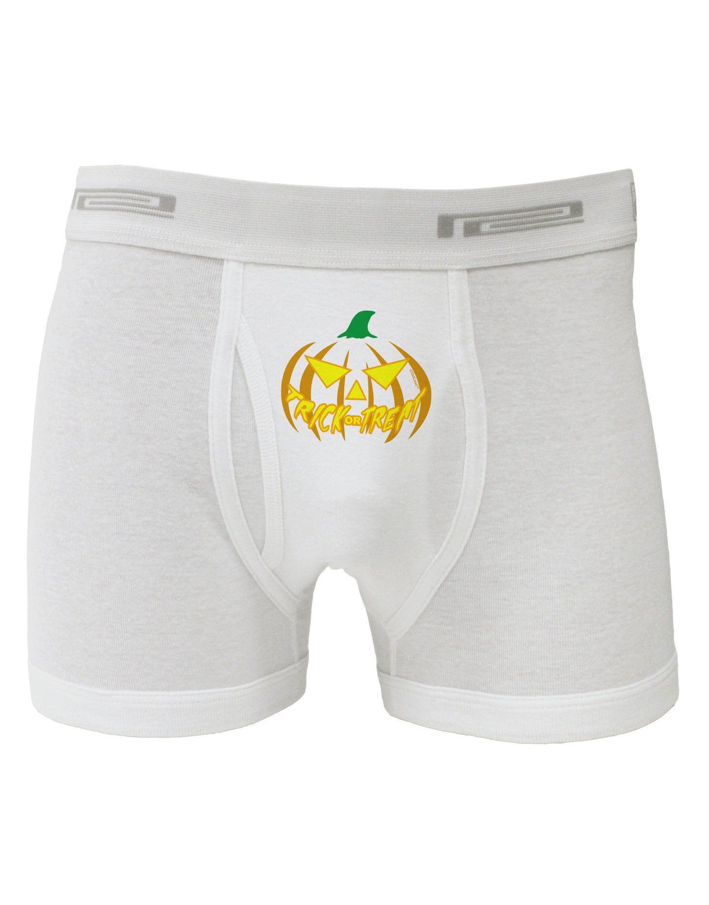 Trick or Treat Jack Yellow Boxer Briefs-Boxer Briefs-TooLoud-White-Small-Davson Sales