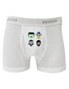 Cute Pixel Monsters Boxer Briefs-Boxer Briefs-TooLoud-White-Small-Davson Sales