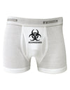 Biohazard Symbol Pixels - Apocalypse Boxer Briefs-Boxer Briefs-TooLoud-White-Small-Davson Sales