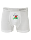 Jingle All the Way - holly Boxer Briefs-Boxer Briefs-TooLoud-White-Small-Davson Sales