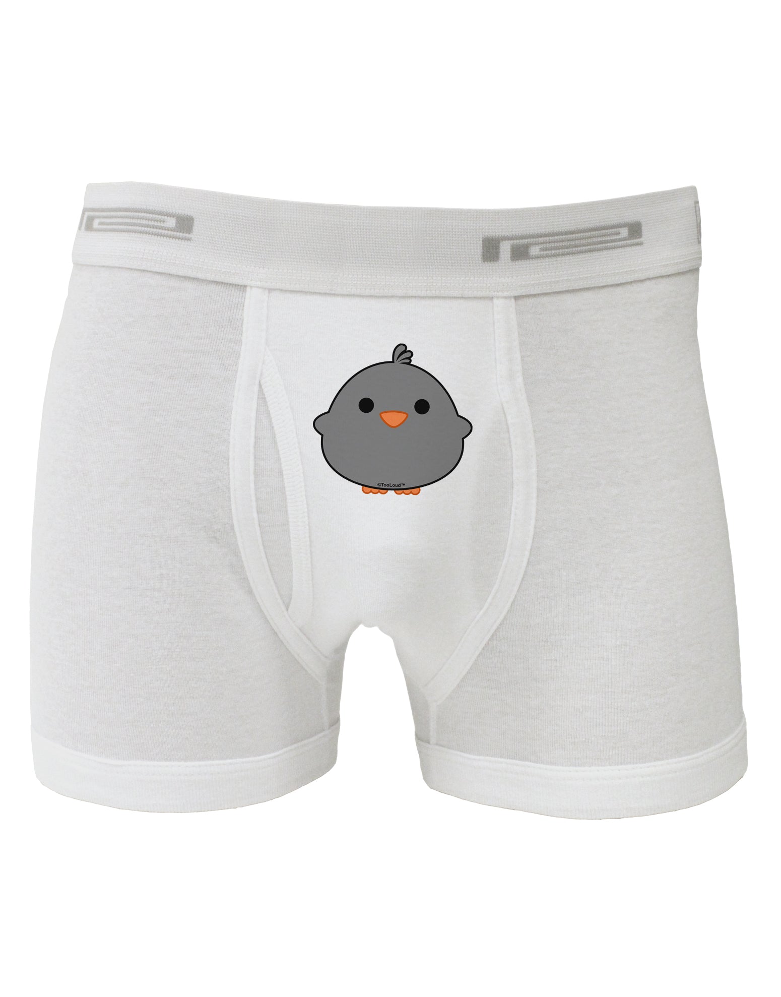 Cute Little Chick - Black Boxer Briefs by TooLoud-Boxer Briefs-TooLoud-White-Small-Davson Sales