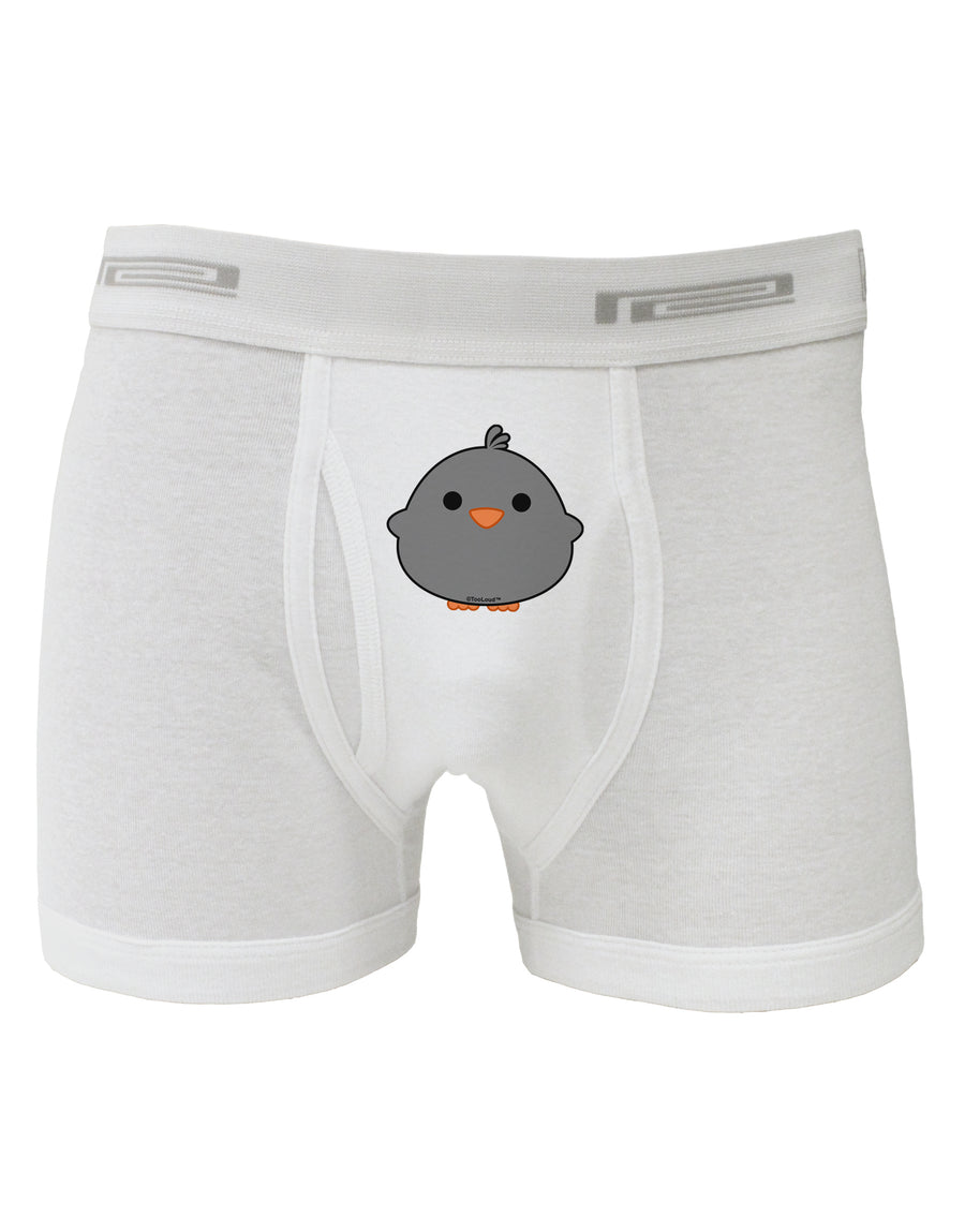 Cute Little Chick - Black Boxer Briefs by TooLoud-Boxer Briefs-TooLoud-White-Small-Davson Sales