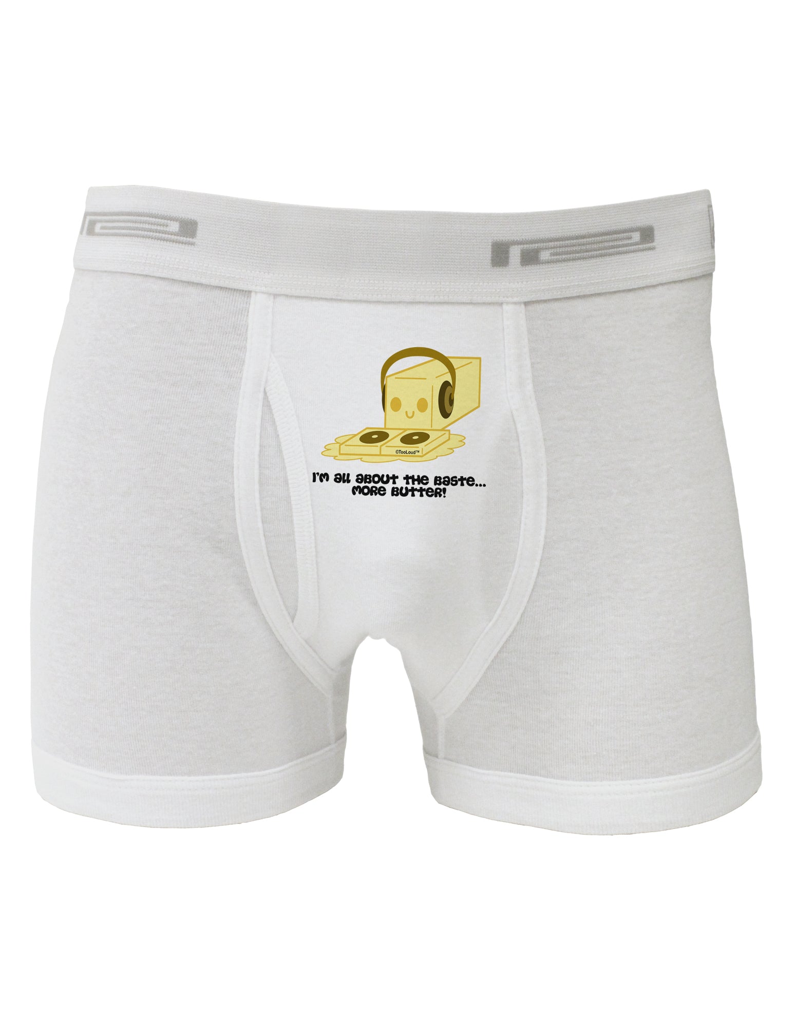 Butter - All About That Baste Boxer Briefs by TooLoud-Boxer Briefs-TooLoud-White-Small-Davson Sales
